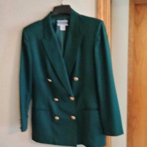 Pendelton 100% Virgin Wool pants suit